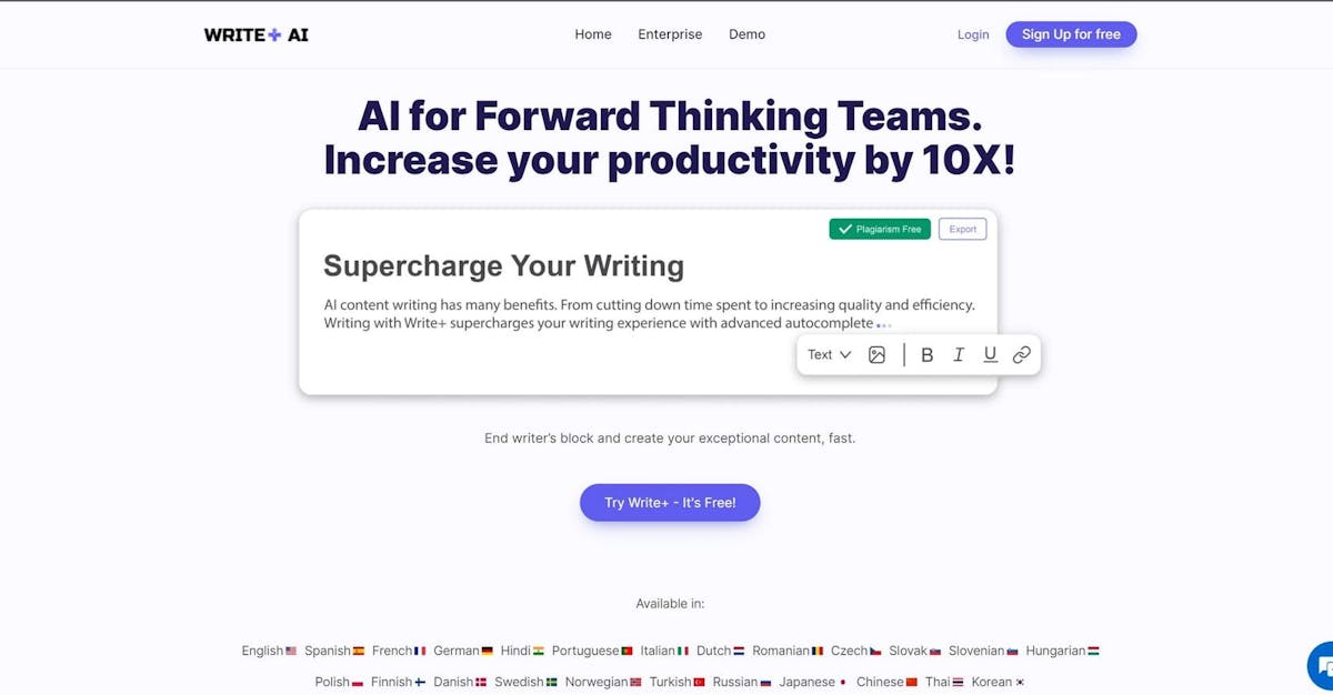 Writeplus